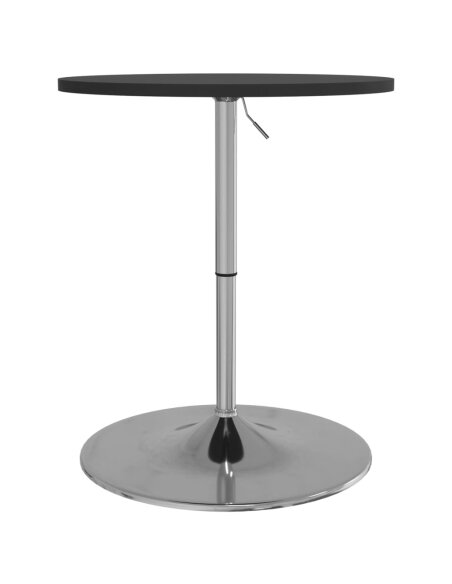 Table de bar style Industriel en bois et acier Noir 60 x 60 x 90 cm {attributes}