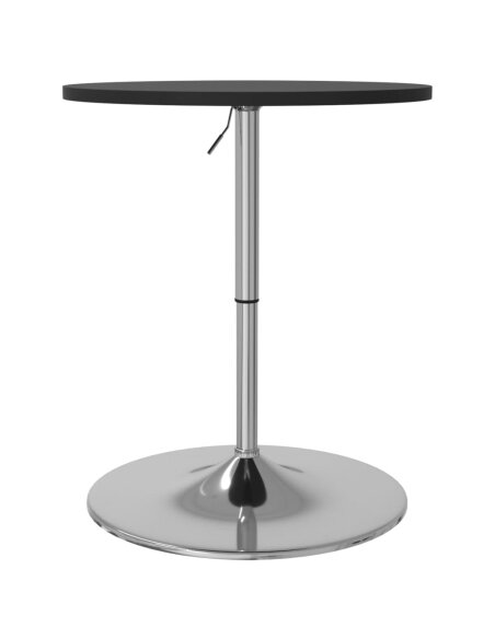 Table de bar style Industriel en bois et acier Noir 60 x 60 x 90 cm {attributes}