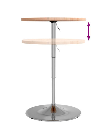 Table de bar Vintage / Rétro en bois de hêtre massif 60 x 90,5 cm {attributes}