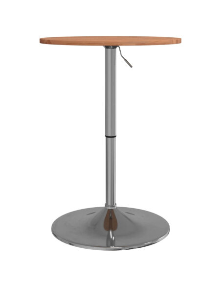 Table de bar Vintage / Rétro en bois de hêtre massif 50 x 89,5 cm {attributes}