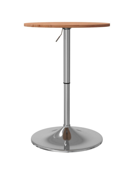 Table de bar Vintage / Rétro en bois de hêtre massif 50 x 89,5 cm {attributes}