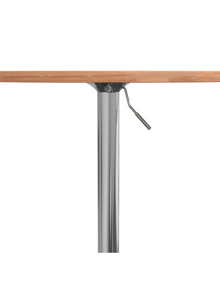 Table de bar Vintage / Rétro en bois de hêtre massif 50 x 89,5 cm {attributes}