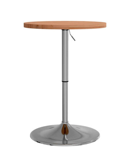 Table de bar Vintage / Rétro en bois de hêtre massif 50 x 90,5 cm {attributes}