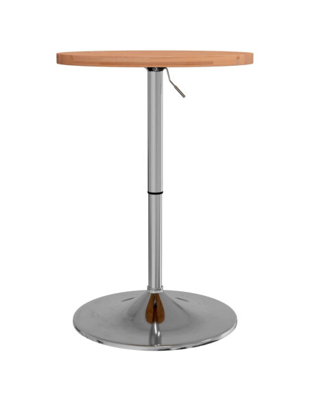 Table de bar Vintage / Rétro en bois de hêtre massif 50 x 90,5 cm {attributes}