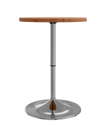 Table de bar Vintage / Rétro en bois de hêtre massif 50 x 90,5 cm {attributes}