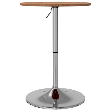 Table de bar Vintage / Rétro en bois de chêne massif 50 x 89,5 cm {attributes}