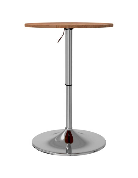 Table de bar Vintage / Rétro en bois de chêne massif 50 x 89,5 cm {attributes}