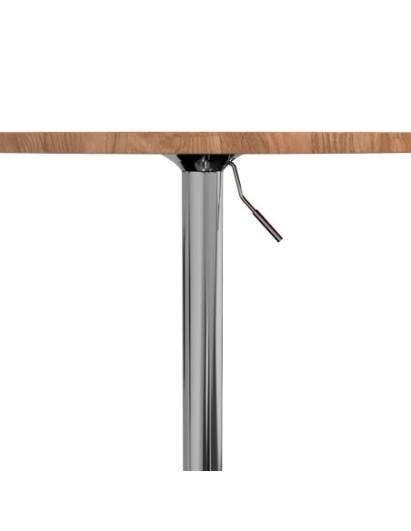 Table de bar Vintage / Rétro en bois de chêne massif 50 x 89,5 cm {attributes}