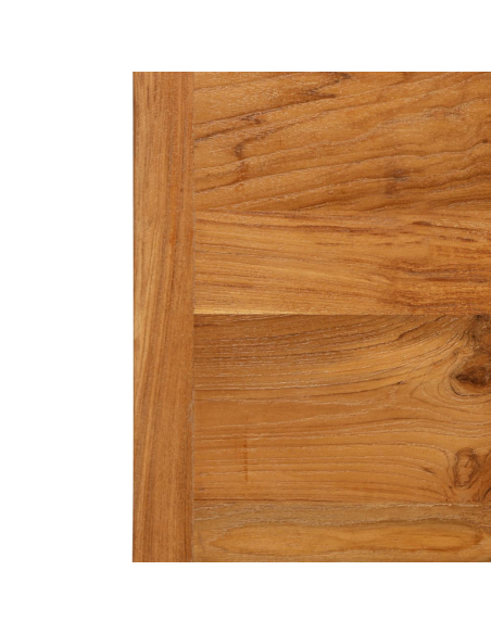 Table de bar style Industriel En bois de teck massif recyclé 120 x 58 x 106 cm {attributes}