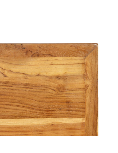 Table de bar style Industriel En bois de teck massif recyclé 120 x 58 x 106 cm {attributes}