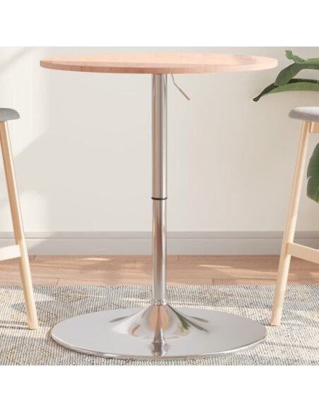 Table de bar Vintage / Rétro en bois de hêtre massif 60 x 89,5 cm {attributes}