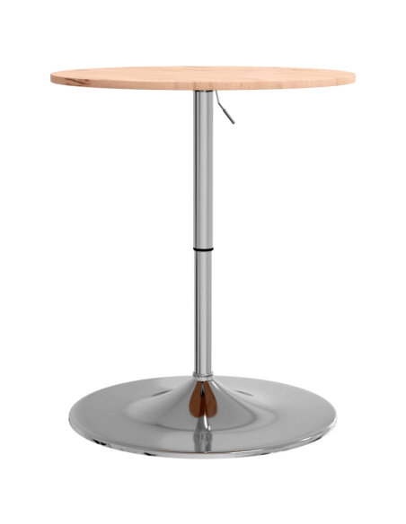 Table de bar Vintage / Rétro en bois de hêtre massif 60 x 89,5 cm {attributes}