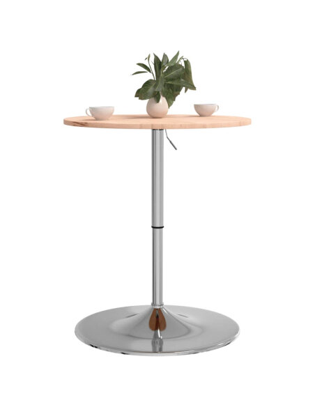 Table de bar Vintage / Rétro en bois de hêtre massif 60 x 89,5 cm {attributes}