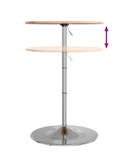 Table de bar Vintage / Rétro en bois de hêtre massif 60 x 89,5 cm {attributes}