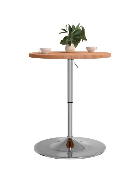 Table de bar Vintage / Rétro en bois de hêtre massif 60 x 90,5 cm {attributes}