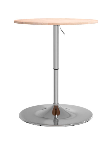 Table de bar Vintage / Rétro en bois de chêne massif 60 x 89,5 cm {attributes}