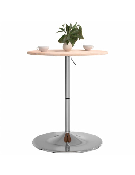 Table de bar Vintage / Rétro en bois de chêne massif 60 x 89,5 cm {attributes}