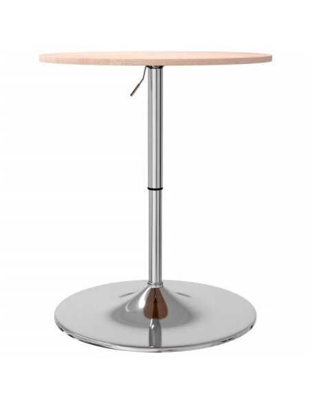 Table de bar Vintage / Rétro en bois de chêne massif 60 x 89,5 cm {attributes}