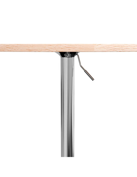 Table de bar Vintage / Rétro en bois de chêne massif 60 x 89,5 cm {attributes}