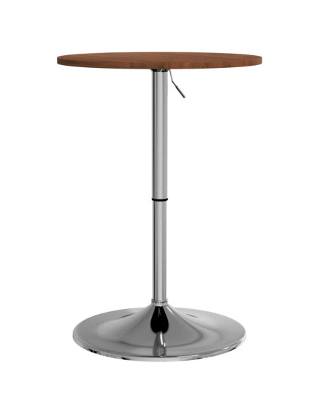 Table de bar Vintage / Rétro en bois de chêne massif 50 x 89,5 cm {attributes}