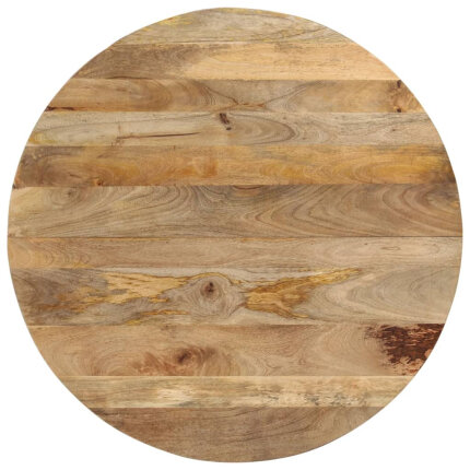 Table à manger Style Industriel en bois de manguier massif 110 x 75 cm {attributes}