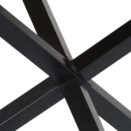 Table à manger Style Industriel en bois de manguier massif 120 x 76 cm {attributes}