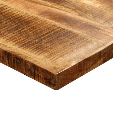 Table à manger Style Industriel en bois de manguier brut 180 cm {attributes}