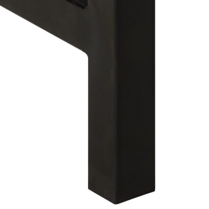 Table à manger Style Industriel en bois de manguier massif 110x60x76 cm {attributes}