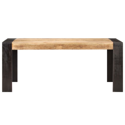 Table salle à manger Style Industriel en bois de manguier massif 180 x 90 x 76 cm {attributes} 2