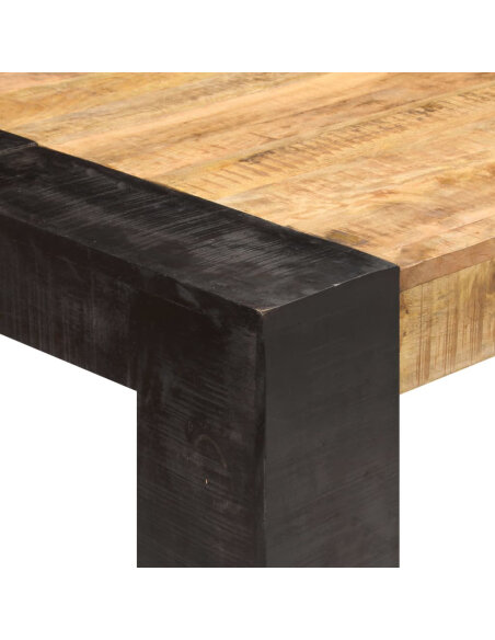 Table salle à manger Style Industriel en bois de manguier massif 180 x 90 x 76 cm {attributes} Table salle à manger Style Industriel en bois de manguier massif 180 x 90 x 76 cm {attributes}