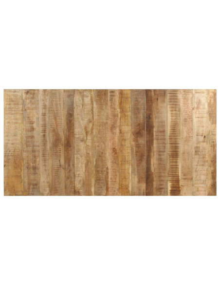 Table salle à manger Style Industriel en bois de manguier 200 x 100 x 76 cm {attributes}