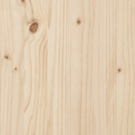 Table à manger Style Industriel cadre en O en bois de pin massif & fonte 70 x 70 x 75.5 cm {attributes}