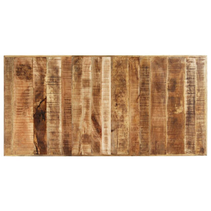 Table salle à manger Style Industriel en bois de manguier 200 x 100 x 75 cm {attributes}
