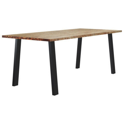 Table à manger Style Industriel en bois d'acacia 200 x 90 x 75 cm {attributes}