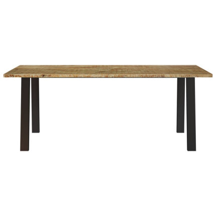 Table à manger Style Industriel en bois d'acacia 200 x 90 x 75 cm {attributes}