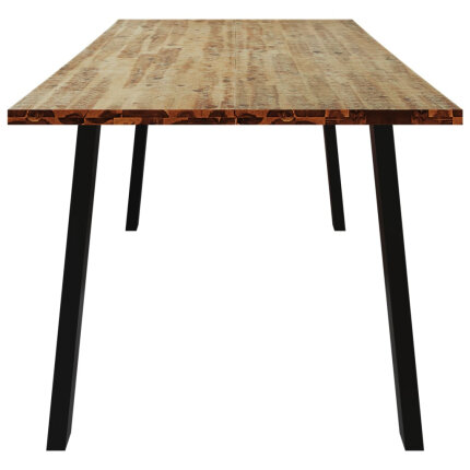 Table à manger Style Industriel en bois d'acacia 200 x 90 x 75 cm {attributes}