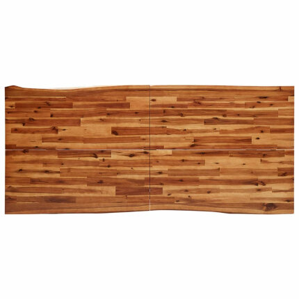 Table à manger Style Industriel en bois d'acacia 200 x 90 x 75 cm {attributes}