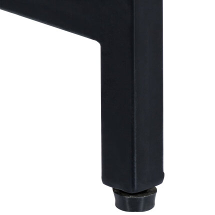 Table à manger Style Industriel en bois de manguier massif brut 120 x 60 x 75 cm {attributes}