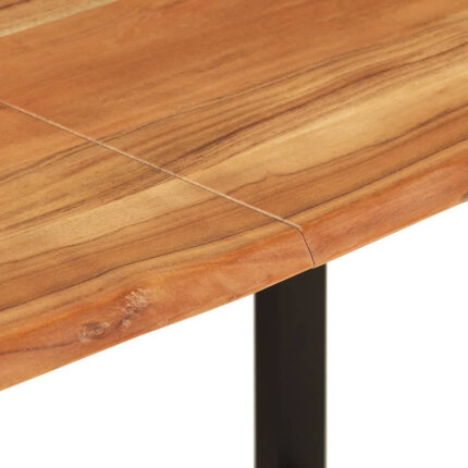 Table salle à manger Style Industriel en bois d'acacia 154 x 80 x 76 cm {attributes}