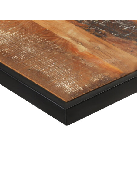 Table salle à manger Style Industriel en bois de récupération massif 200 x 100 x 76 cm {attributes}