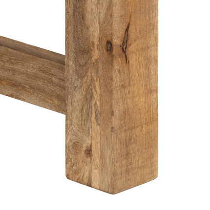 Table à manger style Industriel / Bohème en bois de manguier massif 200x100x75 cm {attributes}