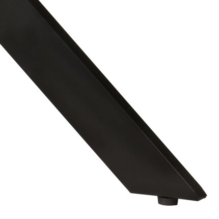 Table à manger Style Industriel en bois de manguier massif et acier Ø 110 x 78 cm {attributes}