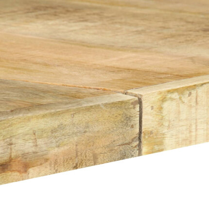 Table à manger Style Industriel en bois de manguier massif 180x90x76 cm {attributes}