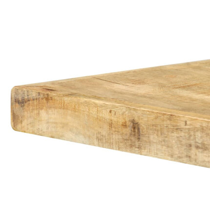 Table à manger Style Industriel en bois de manguier massif 180x90x76 cm {attributes}