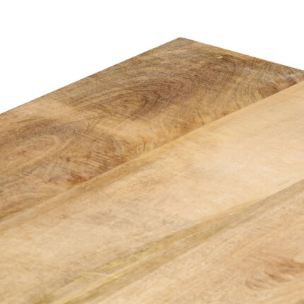 Table à manger Style Industriel en bois de manguier massif 120 x 60 x 76 cm {attributes}