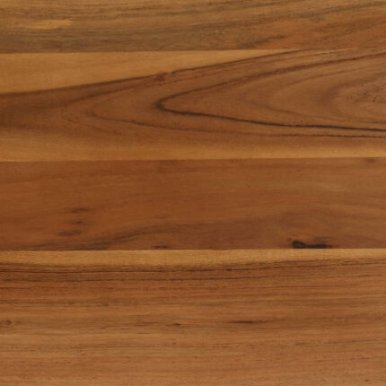 Table à manger Style Industriel en bois d'acacia massif et acier 75 x 75 x 76 cm {attributes}