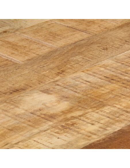 Table salle à manger Style Industriel en bois de manguier brut 140 x 70 x 76 cmcmcmcmcm {attributes} Table salle à manger Style Industriel en bois de manguier brut 140 x 70 x 76 cmcmcmcmcm {attributes}