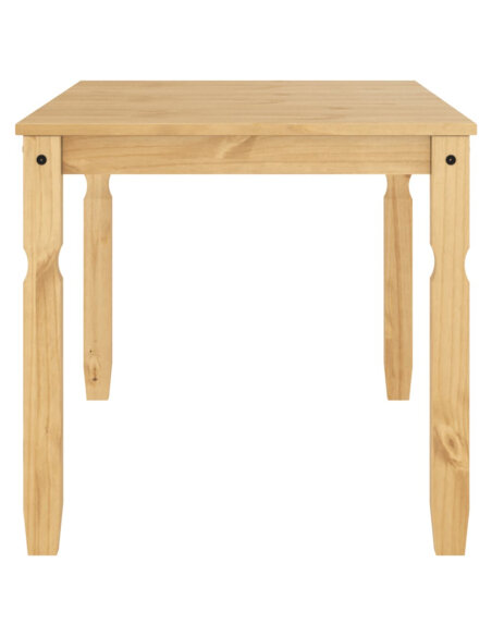 Table à manger style Campagne en bois de pin massif 160x80x75 cm {attributes} Table à manger style Campagne en bois de pin massif 160x80x75 cm {attributes}