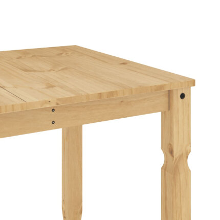 Table à manger style Campagne en bois de pin massif 160x80x75 cm {attributes}