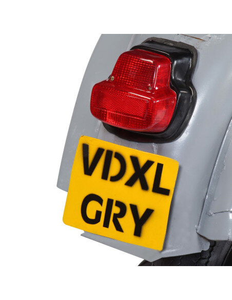 Chaise de bar Rétro / Vintage en cuir véritable et bois recyclé Gris  {attributes} Chaise de bar Rétro / Vintage en cuir véritable et bois recyclé Gris  {attributes}